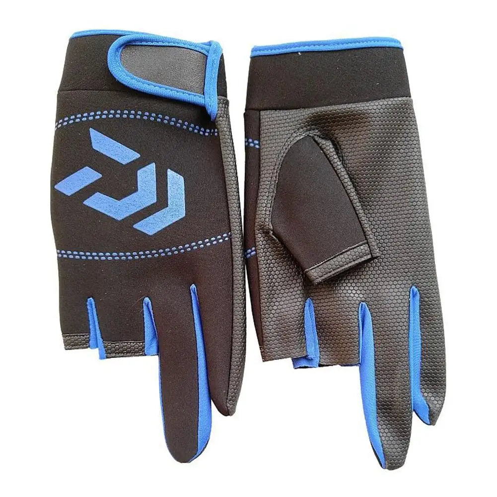 Non Slip Fishing Protection Against Stab Wounds Fishing Gloves Breathable Fishing Gloves 3 Fingers Cut Water Proof Sports Gloves