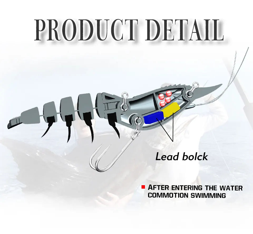 TacklePRO X01 Retail Fishing Baits Sinking Artificial Shrimp Lure Suppliers crab lure New Model Hard Baits Deep water Tackle