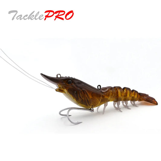 TacklePRO X01 Retail Fishing Baits Sinking Artificial Shrimp Lure Suppliers crab lure New Model Hard Baits Deep water Tackle