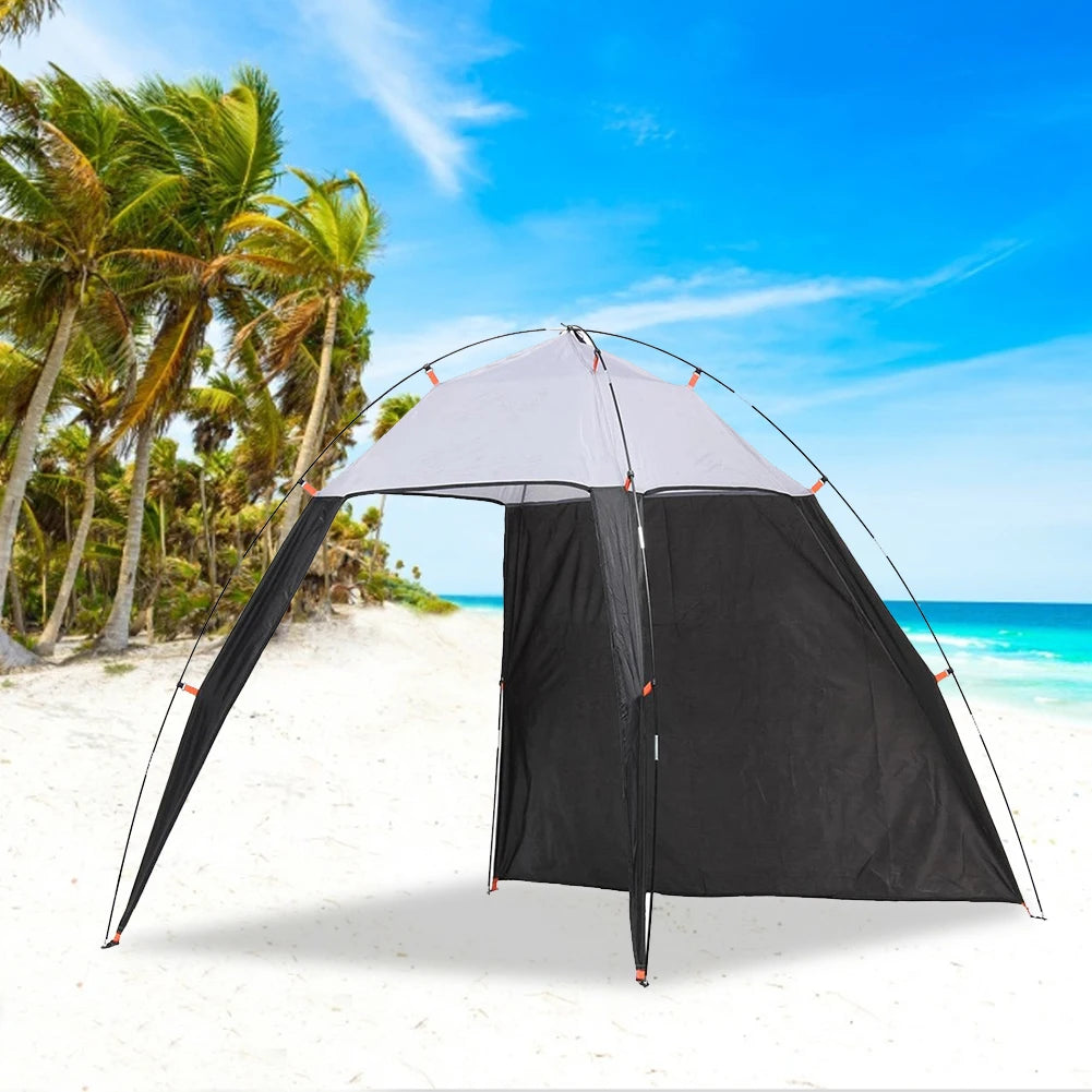 Outdoor Canopy Beach Shelter Lightweight Sun Shade Tent Waterproof Tent Garden Sun Awning Fishing Camping Travel Accessories