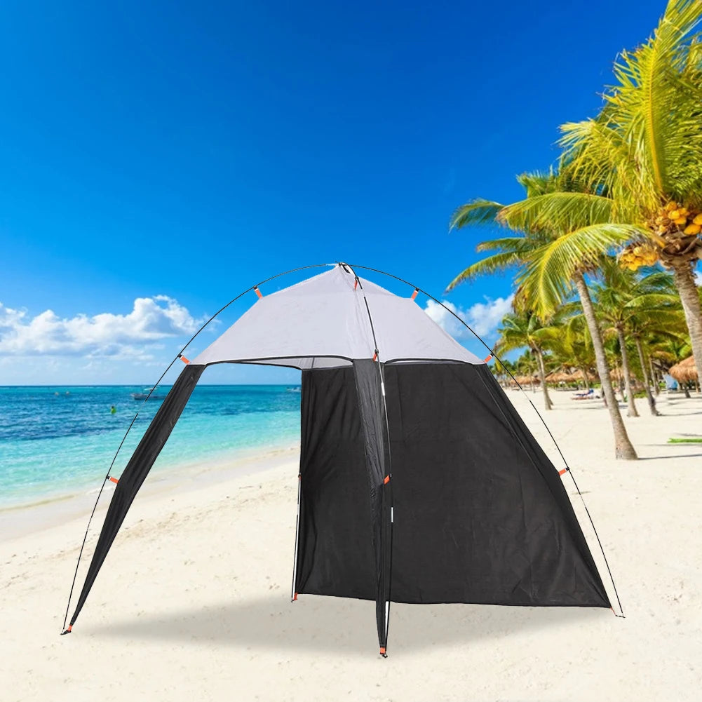 Outdoor Canopy Beach Shelter Lightweight Sun Shade Tent Waterproof Tent Garden Sun Awning Fishing Camping Travel Accessories