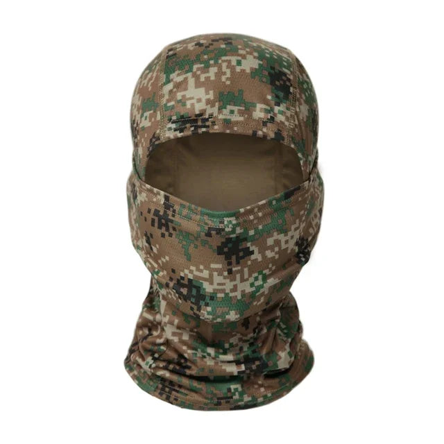 Tactical Camouflage Balaclava Full Face Mask CS Wargame Army Hunting Cycling Sports Helmet Liner Cap Military Multicam CP Scarf