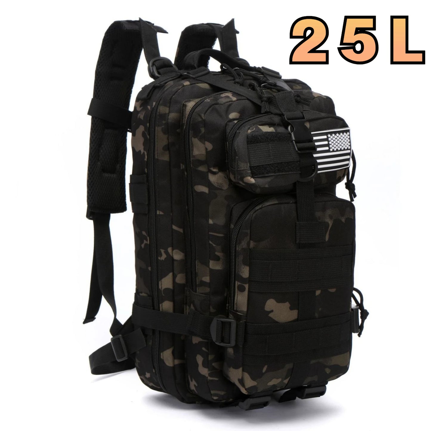 25L/50L  Waterproof Trekking Fishing Hunting Bag Backpack Outdoor Rucksacks Tactical Sports Camping Hiking Sturdy Backpack