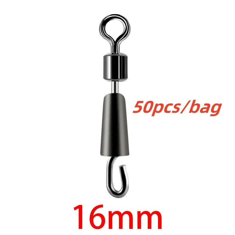 Carp Fishing Quick Change Feeder Swivels Method Feeder Swivel Snaps Fishing Accessories Tool Jig Hooks Tackle Connector