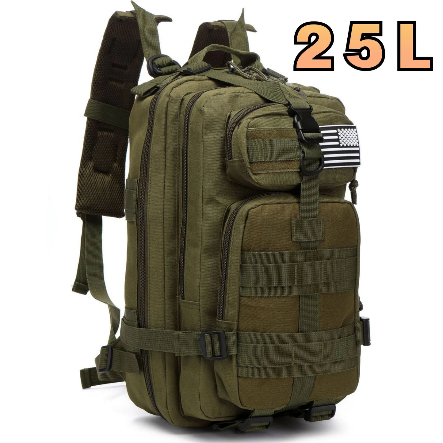 25L/50L  Waterproof Trekking Fishing Hunting Bag Backpack Outdoor Rucksacks Tactical Sports Camping Hiking Sturdy Backpack