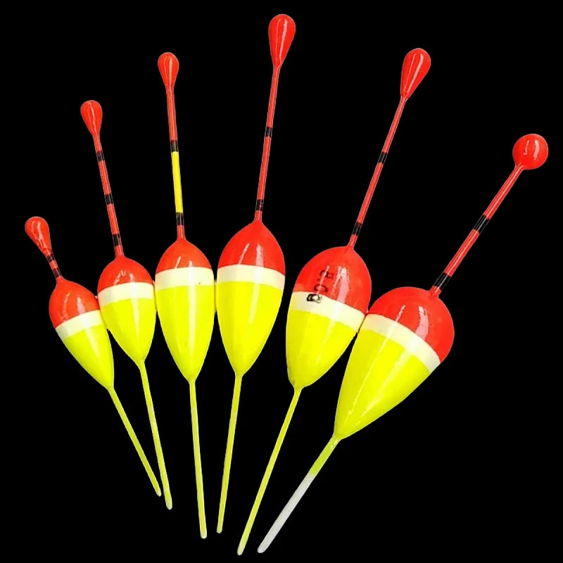 10Pcs/Lot Dropshipping Fishing Floats Set Buoy Bobber Fishing Light Stick Floats Fluctuate Float Buoy For Fishing Accessories