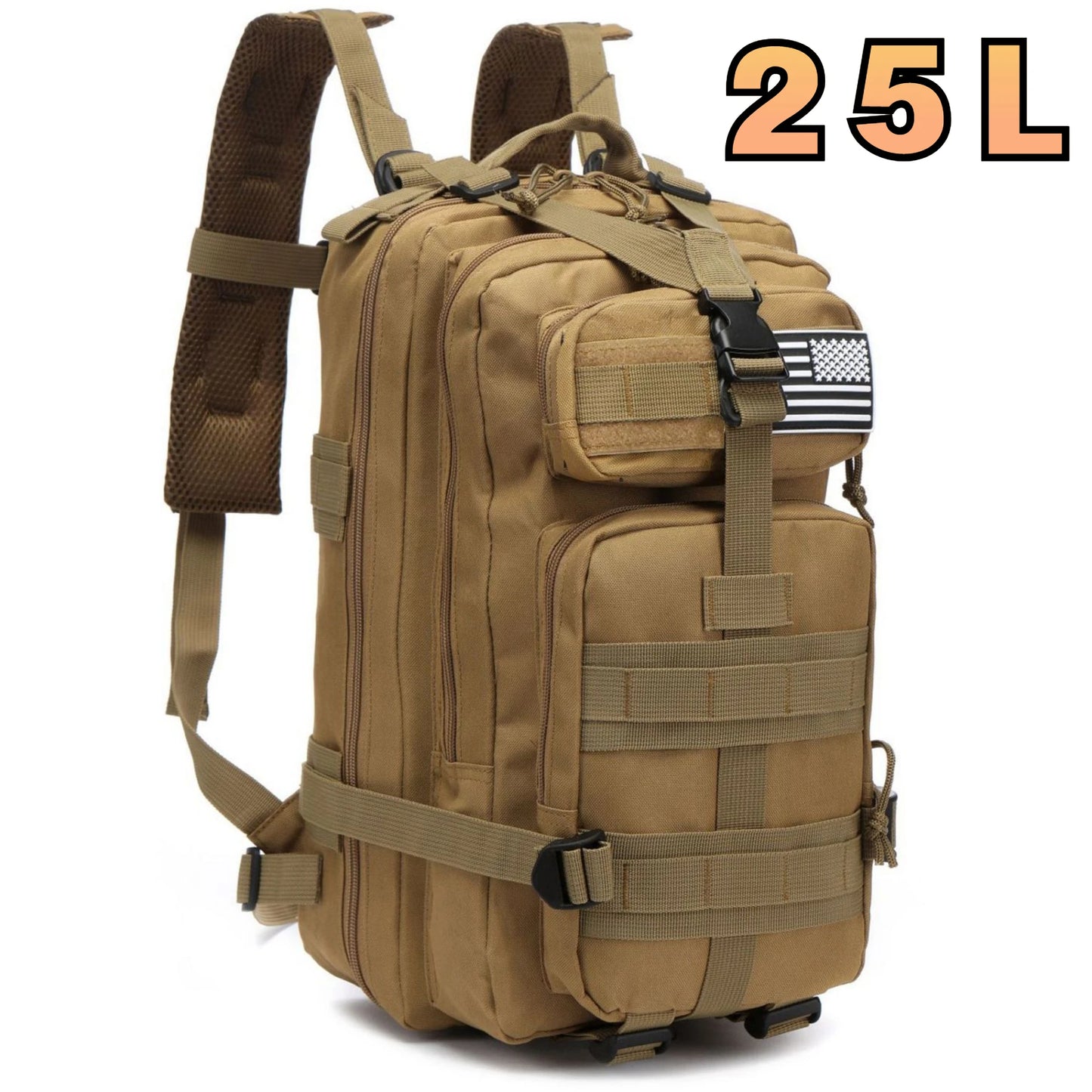 25L/50L  Waterproof Trekking Fishing Hunting Bag Backpack Outdoor Rucksacks Tactical Sports Camping Hiking Sturdy Backpack