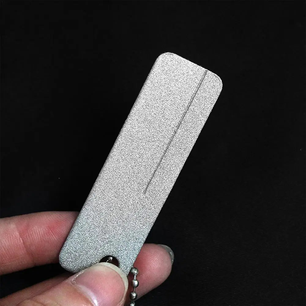 Fishing Hook Sharpener Fish Hook Grindstone Fishing Hook Grinding File Cutter Sharpening Stone Hook Fishing Tool Hook Sharpener