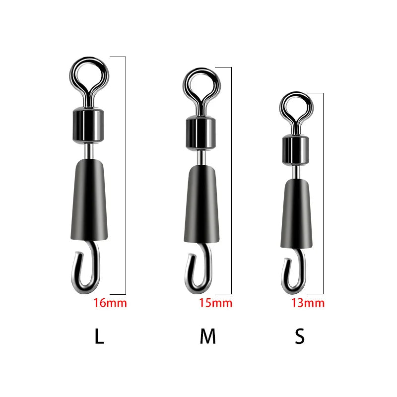 Carp Fishing Quick Change Feeder Swivels Method Feeder Swivel Snaps Fishing Accessories Tool Jig Hooks Tackle Connector