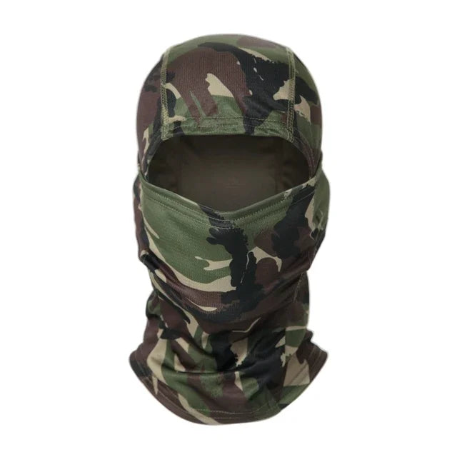 Tactical Camouflage Balaclava Full Face Mask CS Wargame Army Hunting Cycling Sports Helmet Liner Cap Military Multicam CP Scarf