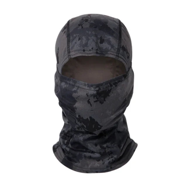 Tactical Camouflage Balaclava Full Face Mask CS Wargame Army Hunting Cycling Sports Helmet Liner Cap Military Multicam CP Scarf