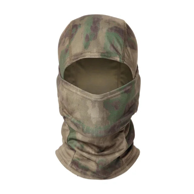 Tactical Camouflage Balaclava Full Face Mask CS Wargame Army Hunting Cycling Sports Helmet Liner Cap Military Multicam CP Scarf